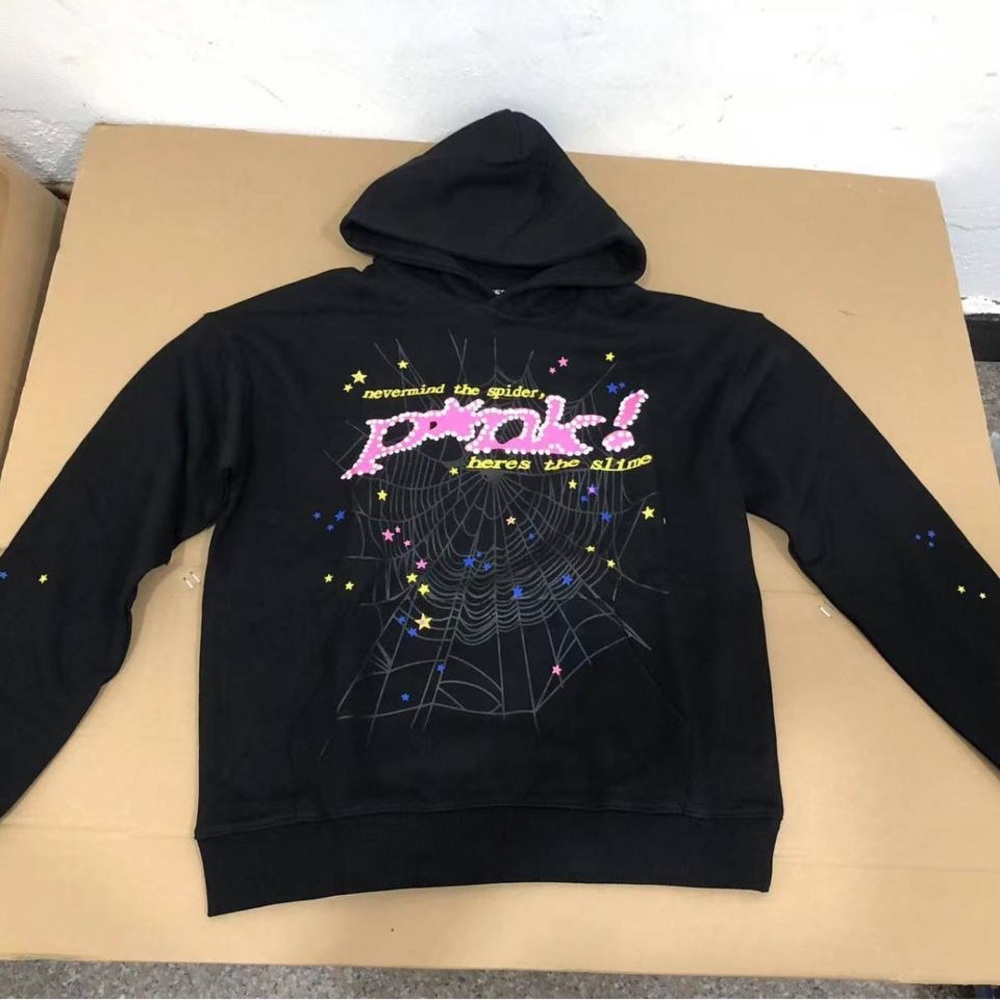 Sp5der P*nk Hoodie